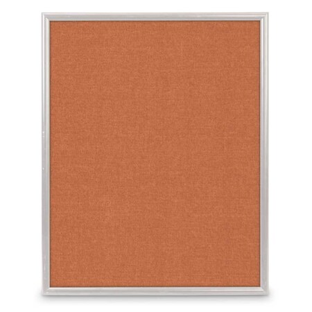 United Visual Products Corkboard, Brnz, Rubber, 2 Door, 60x36" UV304-BRONZE-RUBBER